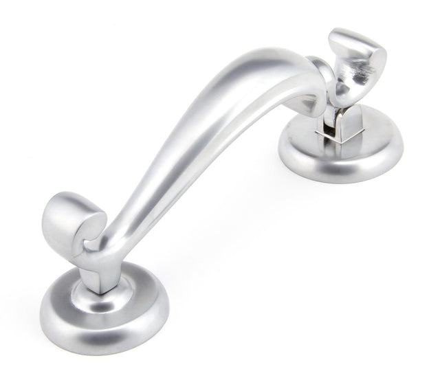 From The Anvil - Satin Chrome Doctors Door Knocker | Sku. 92002 | Trade Door Handles.