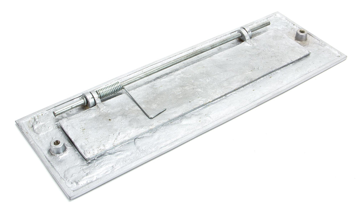 From The Anvil - Satin Chrome Large Letter Plate | Sku. 92003 | Trade Door Handles.