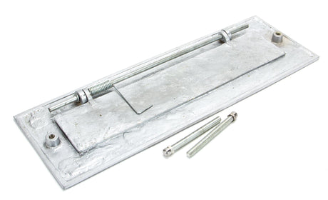 From The Anvil - Satin Chrome Large Letter Plate | Sku. 92003 | Trade Door Handles.