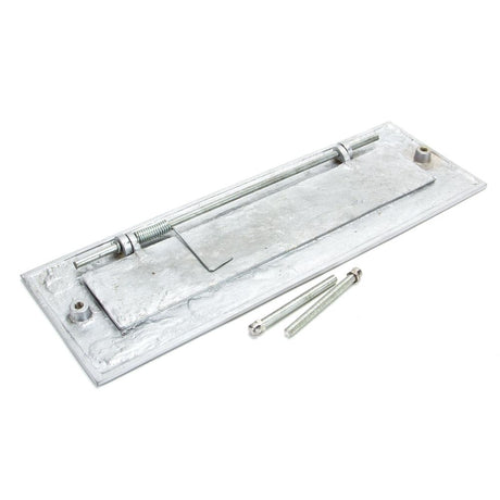 From The Anvil - Satin Chrome Large Letter Plate | Sku. 92003 | Trade Door Handles.