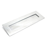 From The Anvil - Satin Chrome Large Letter Plate | Sku. 92003 | Trade Door Handles.