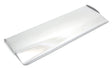 From The Anvil - Satin Chrome Large Letter Plate Cover | Sku. 92004 | Trade Door Handles.