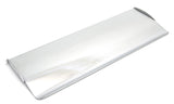 From The Anvil - Satin Chrome Large Letter Plate Cover | Sku. 92004 | Trade Door Handles.