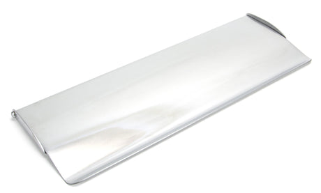 From The Anvil - Satin Chrome Large Letter Plate Cover | Sku. 92004 | Trade Door Handles.