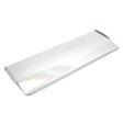 From The Anvil - Satin Chrome Large Letter Plate Cover | Sku. 92004 | Trade Door Handles.