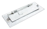 From The Anvil - Satin Chrome Small Letter Plate | Sku. 92005 | Trade Door Handles.