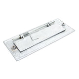 From The Anvil - Satin Chrome Small Letter Plate | Sku. 92005 | Trade Door Handles.