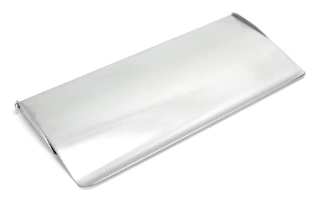 From The Anvil - Satin Chrome Small Letter Plate Cover | Sku. 92006 | Trade Door Handles.
