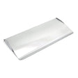 From The Anvil - Satin Chrome Small Letter Plate Cover | Sku. 92006 | Trade Door Handles.