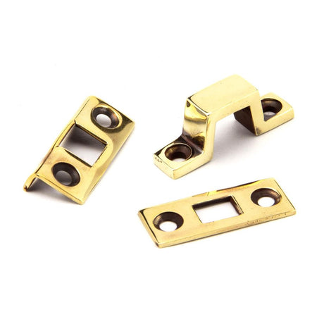 From The Anvil - Aged Brass 6" Universal Bolt | Sku. 92008 | Trade Door Handles.