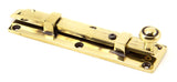 From The Anvil - Aged Brass 6" Universal Bolt | Sku. 92008 | Trade Door Handles.