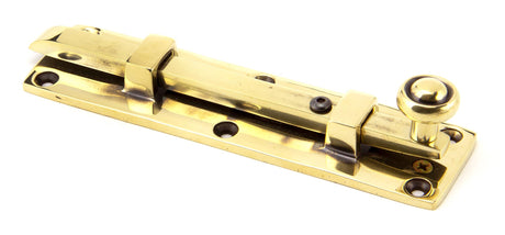 From The Anvil - Aged Brass 6" Universal Bolt | Sku. 92008 | Trade Door Handles.