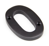 From The Anvil - Aged Bronze Numeral 0 | Sku. 92010 | Trade Door Handles.