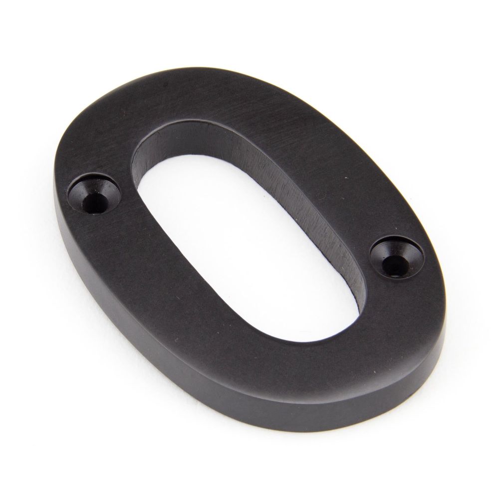 From The Anvil - Aged Bronze Numeral 0 | Sku. 92010 | Trade Door Handles.