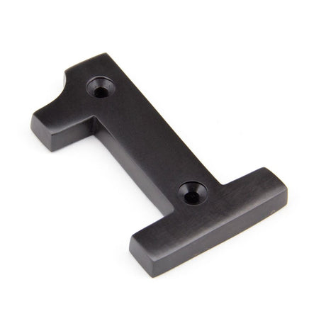 From The Anvil - Aged Bronze Numeral 1 | Sku. 92011 | Trade Door Handles.