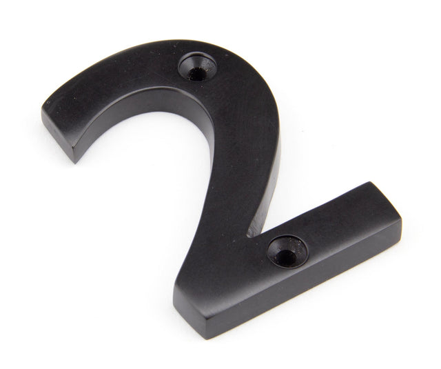 From The Anvil - Aged Bronze Numeral 2 | Sku. 92012 | Trade Door Handles.