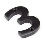 From The Anvil - Aged Bronze Numeral 3 | Sku. 92013 | Trade Door Handles.