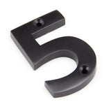 From The Anvil - Aged Bronze Numeral 5 | Sku. 92015 | Trade Door Handles.