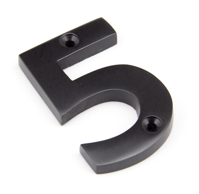 From The Anvil - Aged Bronze Numeral 5 | Sku. 92015 | Trade Door Handles.