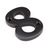 From The Anvil - Aged Bronze Numeral 8 | Sku. 92018 | Trade Door Handles.