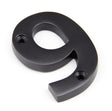 From The Anvil - Aged Bronze Numeral 9 | Sku. 92019 | Trade Door Handles.