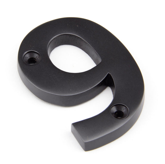 From The Anvil - Aged Bronze Numeral 9 | Sku. 92019 | Trade Door Handles.