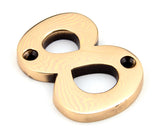 From The Anvil - Polished Bronze Numeral 8 | Sku. 92028 | Trade Door Handles.