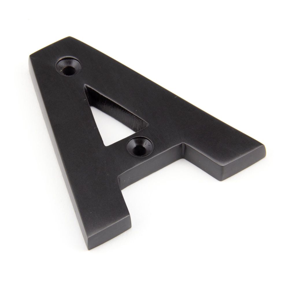 From The Anvil - Aged Bronze Letter A | Sku. 92030A | Trade Door Handles.