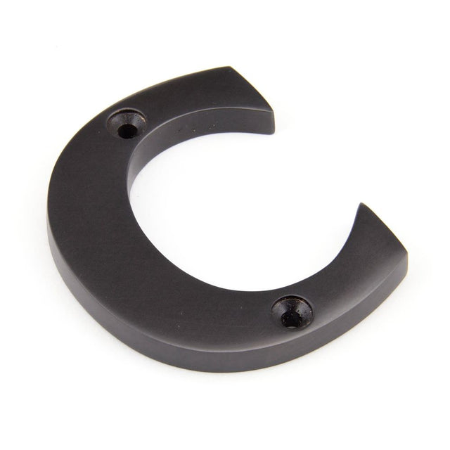 From The Anvil - Aged Bronze Letter C | Sku. 92030C | Trade Door Handles.
