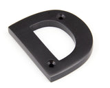 From The Anvil - Aged Bronze Letter D | Sku. 92030D | Trade Door Handles.