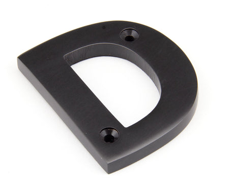 From The Anvil - Aged Bronze Letter D | Sku. 92030D | Trade Door Handles.