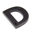 From The Anvil - Aged Bronze Letter D | Sku. 92030D | Trade Door Handles.