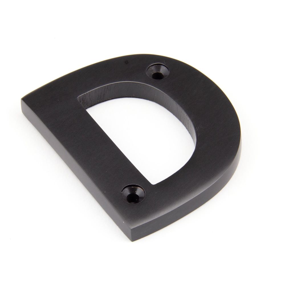 From The Anvil - Aged Bronze Letter D | Sku. 92030D | Trade Door Handles.