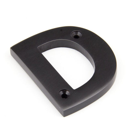 From The Anvil - Aged Bronze Letter D | Sku. 92030D | Trade Door Handles.