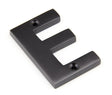 From The Anvil - Aged Bronze Letter E | Sku. 92030E | Trade Door Handles.