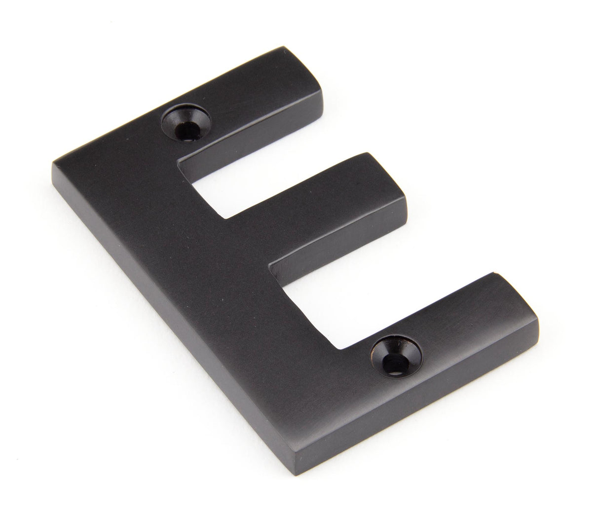From The Anvil - Aged Bronze Letter E | Sku. 92030E | Trade Door Handles.
