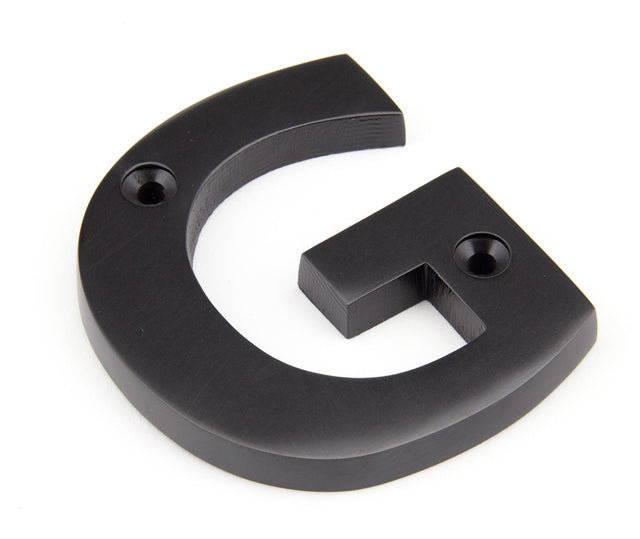From The Anvil - Aged Bronze Letter G | Sku. 92030G | Trade Door Handles.