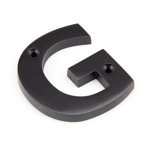 From The Anvil - Aged Bronze Letter G | Sku. 92030G | Trade Door Handles.