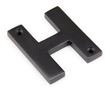 From The Anvil - Aged Bronze Letter H | Sku. 92030H | Trade Door Handles.
