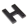 From The Anvil - Aged Bronze Letter H | Sku. 92030H | Trade Door Handles.
