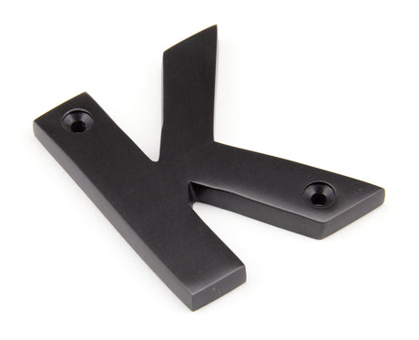 From The Anvil - Aged Bronze Letter K | Sku. 92030K | Trade Door Handles.