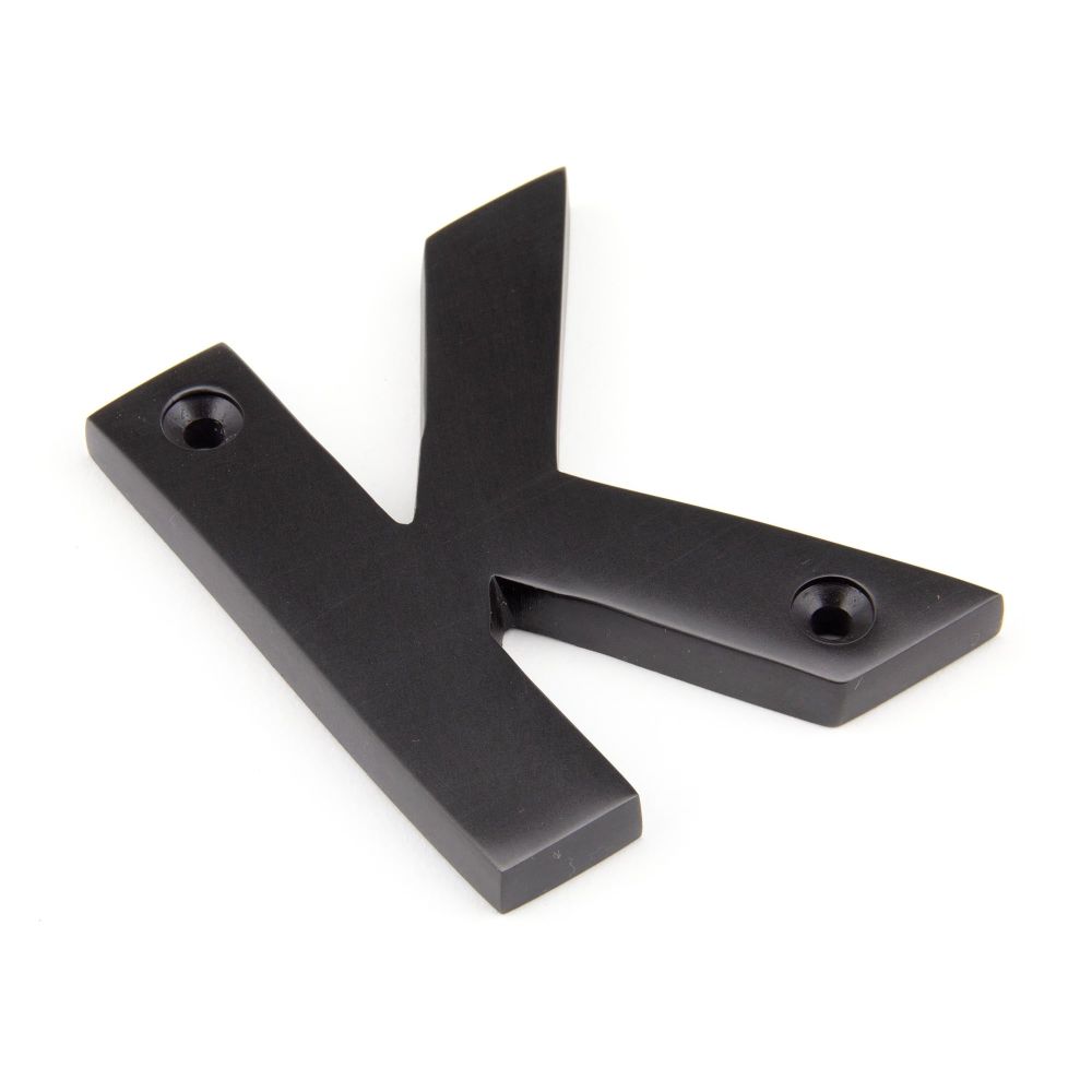From The Anvil - Aged Bronze Letter K | Sku. 92030K | Trade Door Handles.
