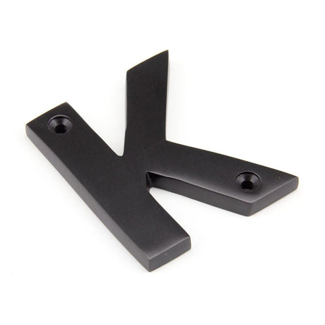 From The Anvil - Aged Bronze Letter K | Sku. 92030K | Trade Door Handles.