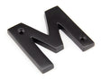 From The Anvil - Aged Bronze Letter M | Sku. 92030M | Trade Door Handles.