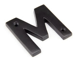 From The Anvil - Aged Bronze Letter M | Sku. 92030M | Trade Door Handles.