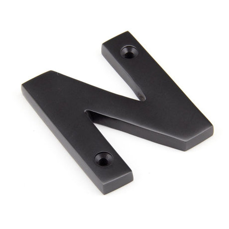 From The Anvil - Aged Bronze Letter N | Sku. 92030N | Trade Door Handles.