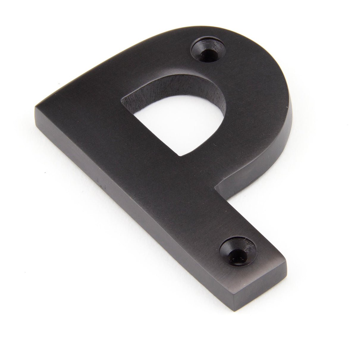 From The Anvil - Aged Bronze Letter P | Sku. 92030P | Trade Door Handles.