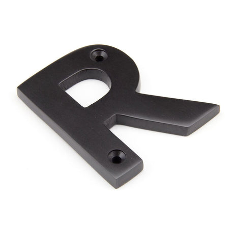 From The Anvil - Aged Bronze Letter R | Sku. 92030R | Trade Door Handles.
