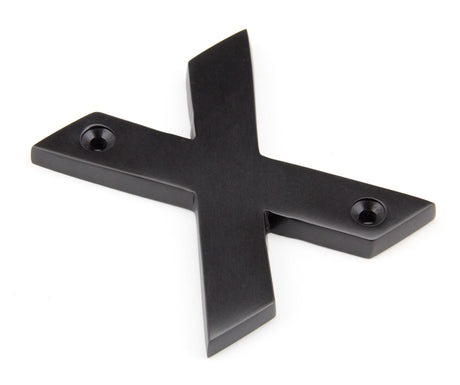 From The Anvil - Aged Bronze Letter X | Sku. 92030X | Trade Door Handles.