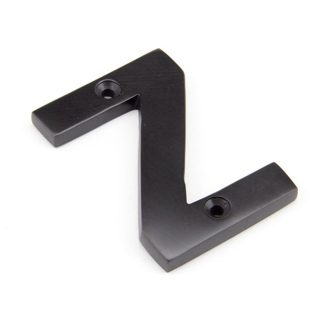 From The Anvil - Aged Bronze Letter Z | Sku. 92030Z | Trade Door Handles.